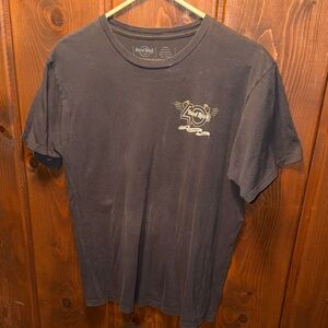 Hard Rock Cafe 40th Anniversary Men's Charcoal Tee 2011